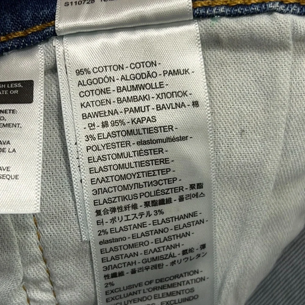 NEW Levi's 505 Jeans Men's 38x30 Blue Denim Regular Fit Straight Leg Stretch